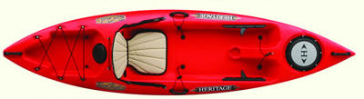 Sit on top type kayak